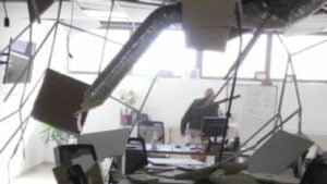 Siniestro en oficina